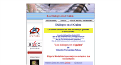 Desktop Screenshot of dialogoscine.com
