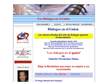 Tablet Screenshot of dialogoscine.com